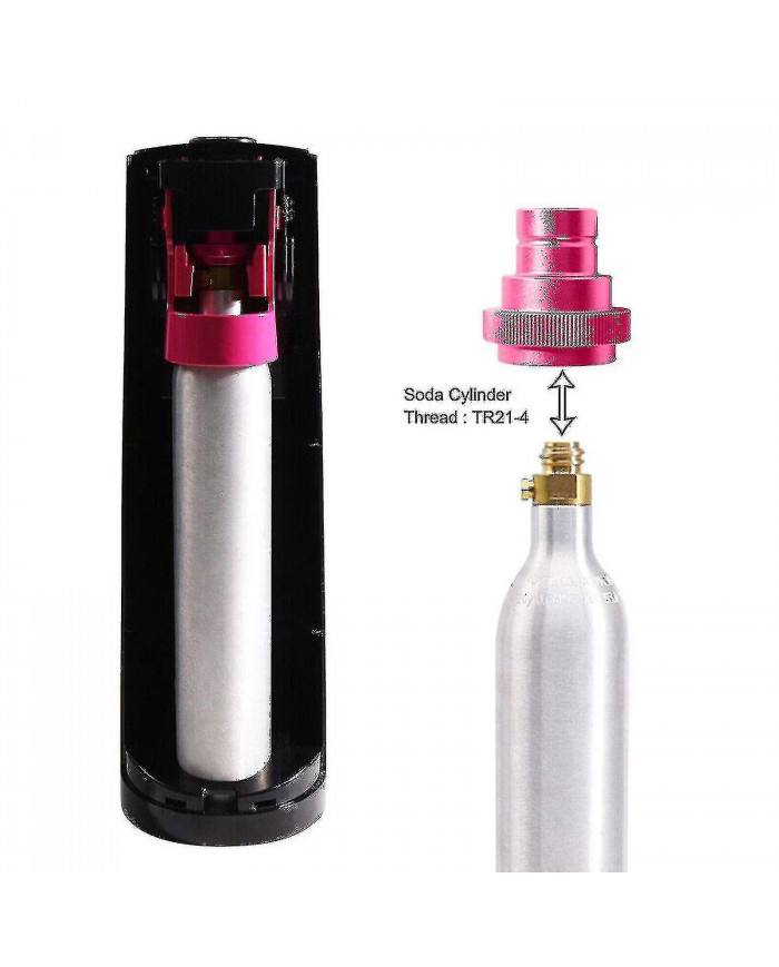 Nouveau Adaptateur Co2 Quick Connect Compatible Sodastream Arroseur D’eau Duo Art, Terra, Tr21-4 Jnnjv