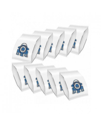 10pcs sacs à poussière compatibles avec l’aspirateur Miele Gn 3d Complete C3, Complete C2, Classic C1, S40