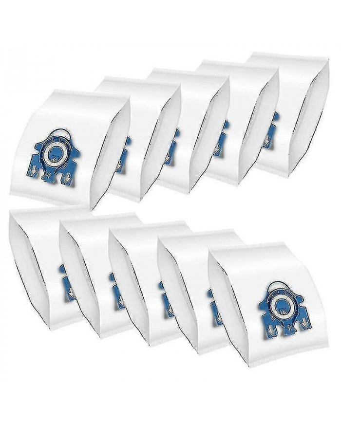 10pcs sacs à poussière compatibles avec l’aspirateur Miele Gn 3d Complete C3, Complete C2, Classic C1, S40