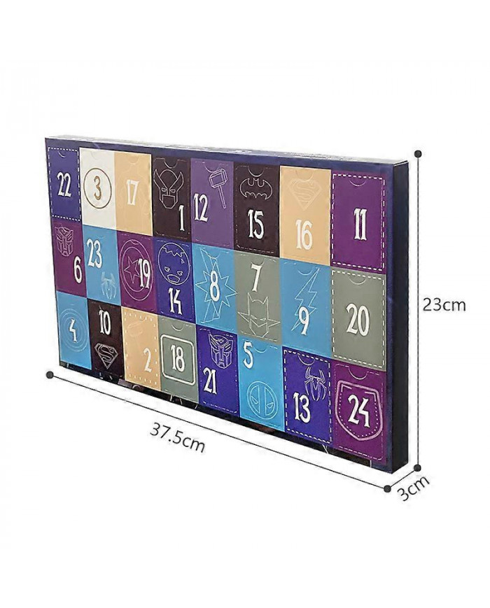 Anime Calendrier de l’Avent 24pcs / set Figurines d’action Modèle PVC Noël Calendrier de l’Avent Compte à rebours [...]