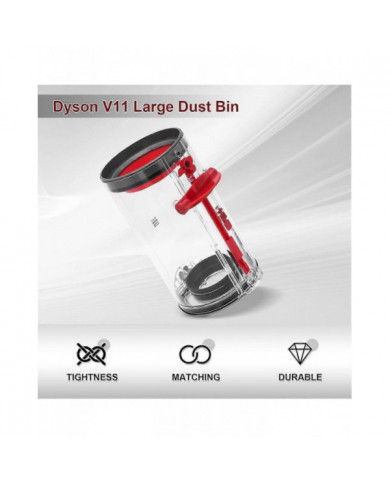 Remplacement du bac à poussière pour V11 V15 SV14 SV15 SV22 Aspirateur Poubelle Pièces de rechange pour grand bac