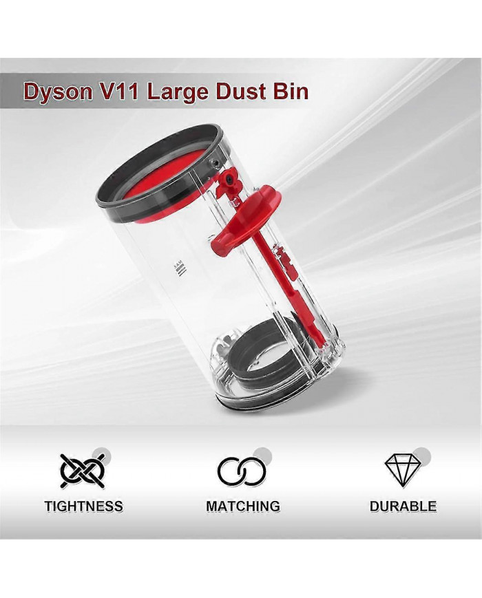 Remplacement du bac à poussière pour V11 V15 SV14 SV15 SV22 Aspirateur Poubelle Pièces de rechange pour grand bac