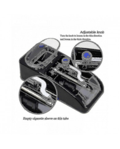 Machine à rouler à cigarettes Injecteur automatique électrique Mini rouleau de tabac Fabricant de cigarettes Diy [...]