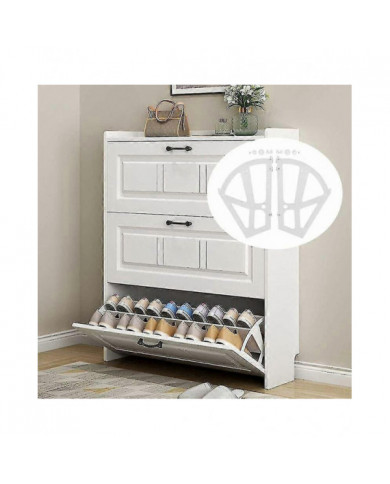 N’inclut pas l’armoire à chaussuresPaire de porte-chaussures Étagères d’armoire à chaussures Maison en plastique [...]