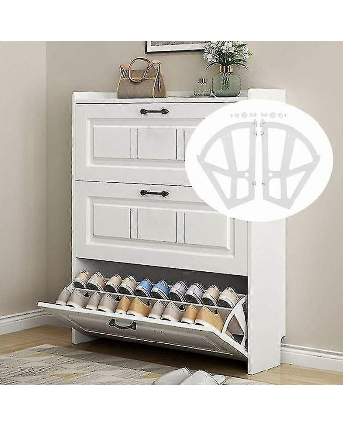 N’inclut pas l’armoire à chaussuresPaire de porte-chaussures Étagères d’armoire à chaussures Maison en plastique [...]