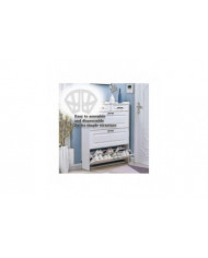 N’inclut pas l’armoire à chaussuresPaire de porte-chaussures Étagères d’armoire à chaussures Maison en plastique [...]