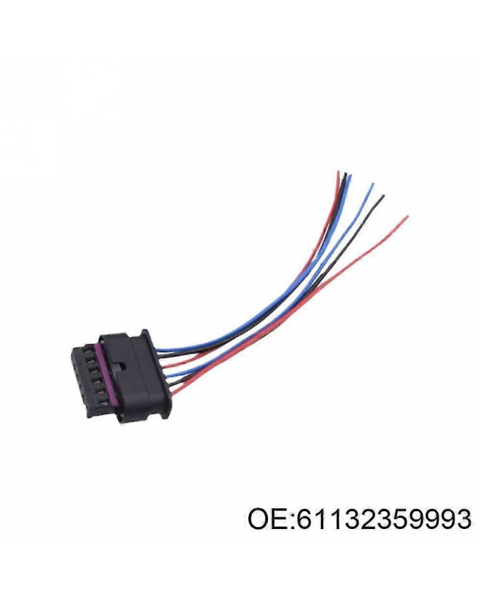 6 broches pour Fiat 500X 2016-2022 feu arrière prise de feu arrière connecteur précâblé