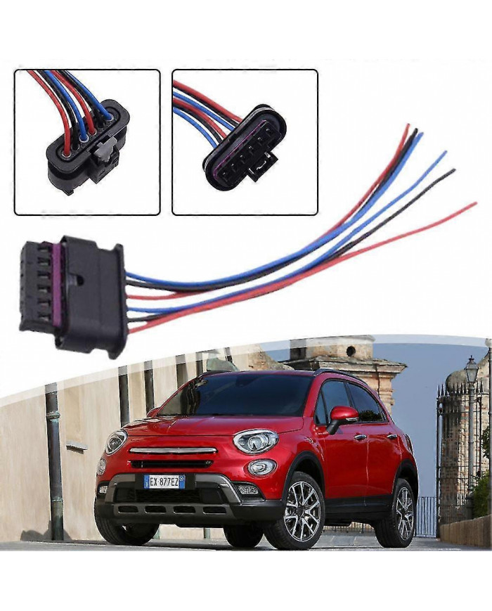6 broches pour Fiat 500X 2016-2022 feu arrière prise de feu arrière connecteur précâblé