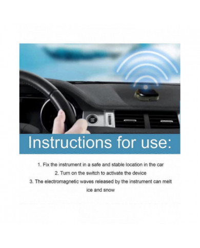 Temps froid voiture antigel résistance au gel dégivreur pare-brise déneigement