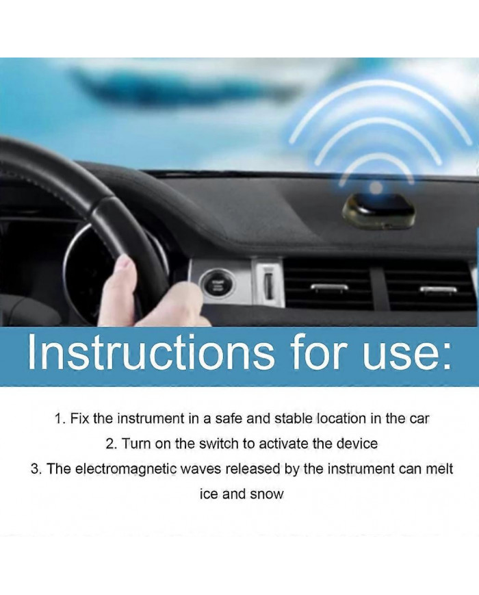 Temps froid voiture antigel résistance au gel dégivreur pare-brise déneigement