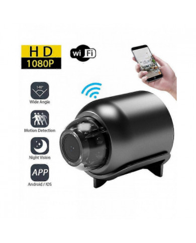 Mini caméscope de vision nocturne Surveillance de sécurité 1080p Hd Wifi Moniteur pour bébé Sécurité intérieure [...]