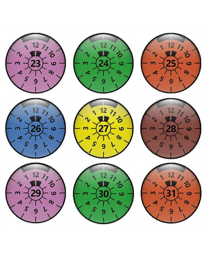 2pcs 3D gel sticker plaque d’immatriculation seal badge, décalcomanies de plaque TUV 2024 Nouveau