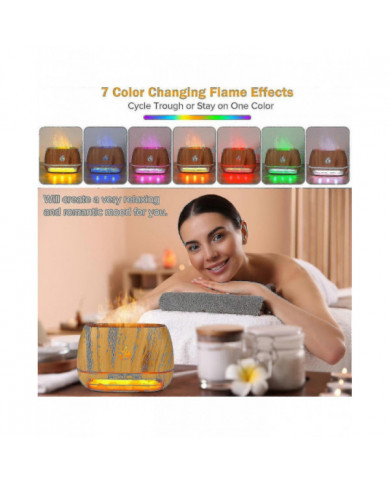 2024 Diffuseur d’arôme de roche de sel de l’Himalaya 3 en 1, diffuseur d’huiles essentielles à ultrasons, [...]