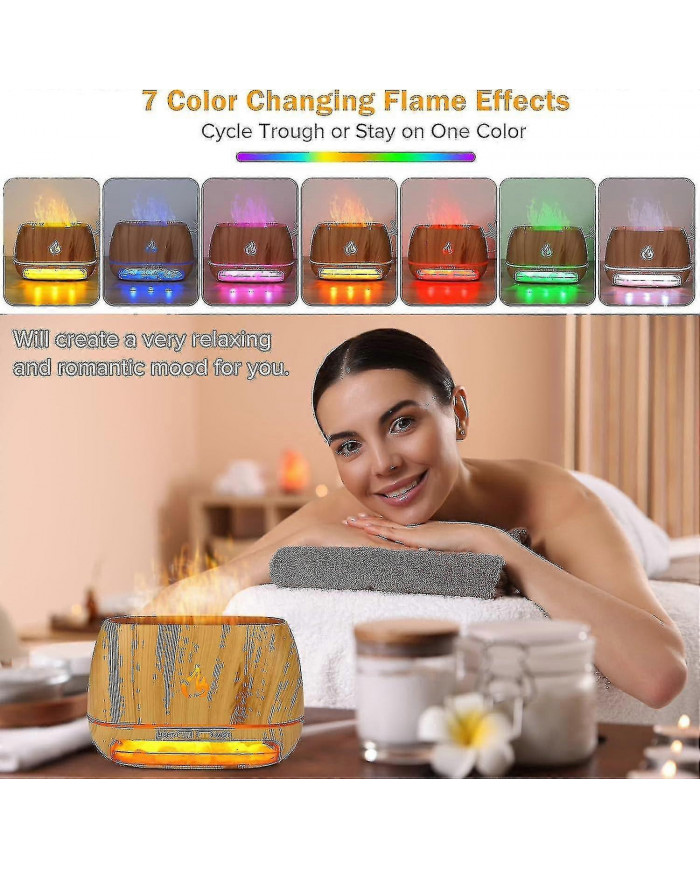 2024 Diffuseur d’arôme de roche de sel de l’Himalaya 3 en 1, diffuseur d’huiles essentielles à ultrasons, [...]