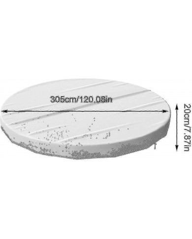 Couverture de piscine, couverture de piscine gonflable ronde coupe-vent, couverture de piscine imperméable à l’eau [...]