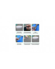 Couverture de piscine, couverture de piscine gonflable ronde coupe-vent, couverture de piscine imperméable à l’eau [...]