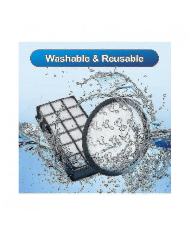 Ensemble De 2 Filtres Hepa Pour Rowenta Silence Force Cyclonic 4aaaa Ro7647ea Ro7663ea Ro7676ea Ro7681ea (modèle [...]