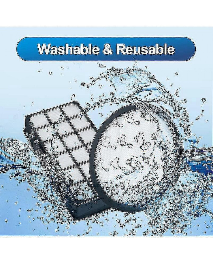 Ensemble De 2 Filtres Hepa Pour Rowenta Silence Force Cyclonic 4aaaa Ro7647ea Ro7663ea Ro7676ea Ro7681ea (modèle [...]