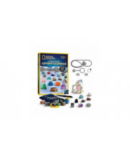 Calendrier de l’Avent National Geographic Gemstone - Calendrier de l’Avent pour enfants avec 24 pierres précieuses [...]