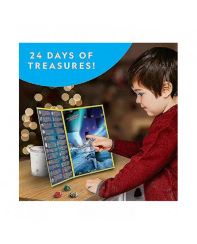 Calendrier de l’Avent National Geographic Gemstone - Calendrier de l’Avent pour enfants avec 24 pierres précieuses [...]