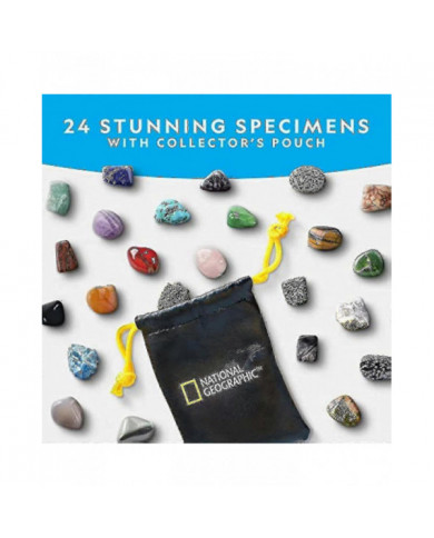 Calendrier de l’Avent National Geographic Gemstone - Calendrier de l’Avent pour enfants avec 24 pierres précieuses [...]