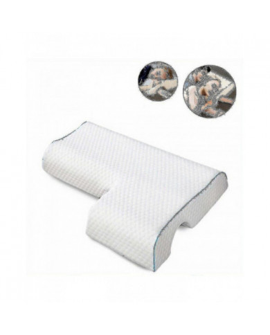 1pc Coussin de câlin arqué avec mousse à mémoire de forme à rebond lent pour les couples - oreiller de main anti- [...]