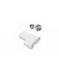 1pc Coussin de câlin arqué avec mousse à mémoire de forme à rebond lent pour les couples - oreiller de main anti- [...]