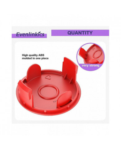 1600A00X61 / 1600A00DU0 / F016L72438 6Pcs Trimmer Replacement Spool Cap Cover For Bosch ART 30-36 LI