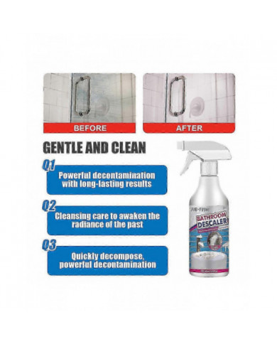 Nettoyant de salle de bain Spray Puissant détachant Éliminer rapidement la moisissure Descale Accessoires de [...]