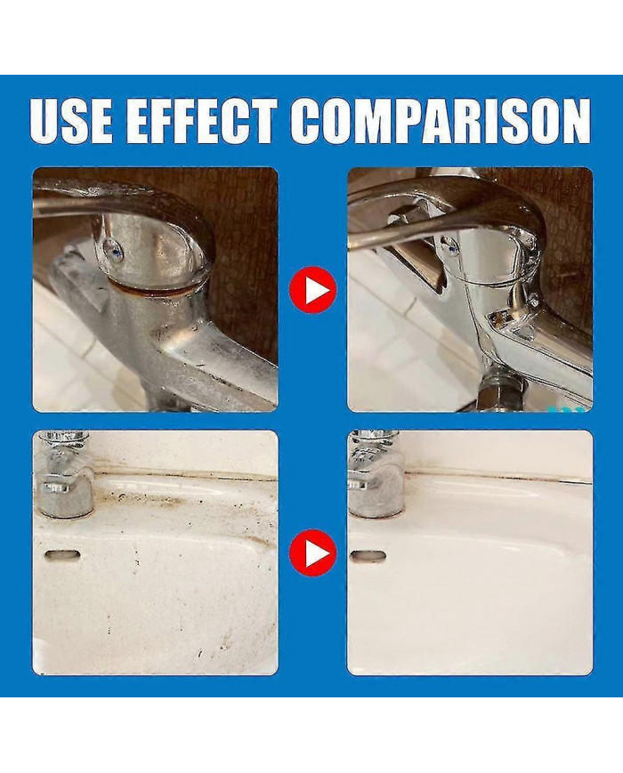 Nettoyant de salle de bain Spray Puissant détachant Éliminer rapidement la moisissure Descale Accessoires de [...]