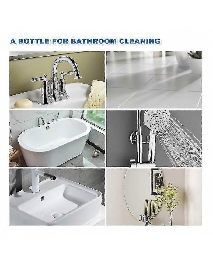 Nettoyant de salle de bain Spray Puissant détachant Éliminer rapidement la moisissure Descale Accessoires de [...]