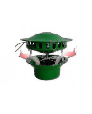 Electric Chimney Fan For Bbq Hut Fireplace Thermo Stove Wood Oven - 80w