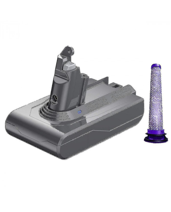 21.6v Remplacer V6 Dc62 Batterie + préfiltre Compatible V6 Sv04 Sv03 Dc58 Dc59 Dc61 Dc74 Animal Dc72 Series Vacuum-d