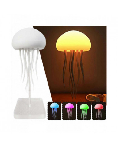Veilleuse méduse méduse à commande vocale - Lampe d’ambiance dégradée de 72 couleurs avec effet flottant pour la [...]