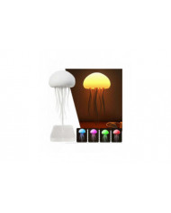 Veilleuse méduse méduse à commande vocale - Lampe d’ambiance dégradée de 72 couleurs avec effet flottant pour la [...]