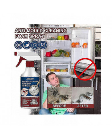 1-3x Nettoyant anti-moisissure Mousse Spray Agent Anti-moisissure efficace Nettoyant anti-moisissure
