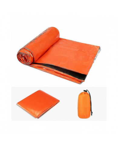 4x Outdoor Emergency Thermal Waterproof Sleeping Bag Camping Survival Bivvy Sack