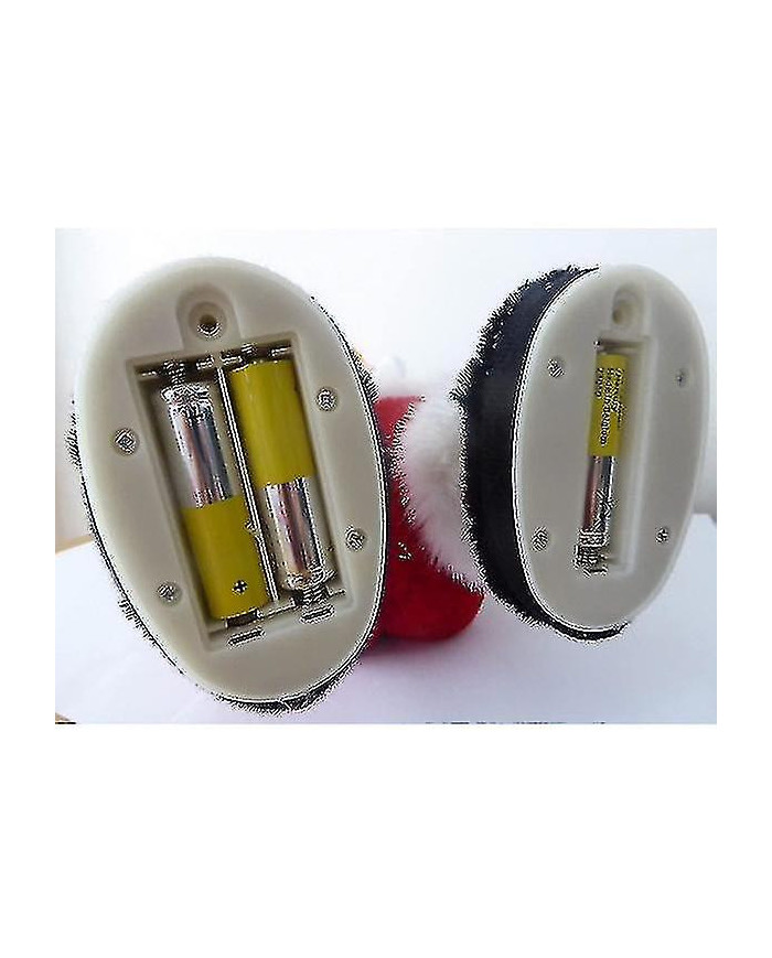 1er Père Noël Twerking - Décoration de Noël d’animation de danse en mouvement alimenté par batterie (rouge)