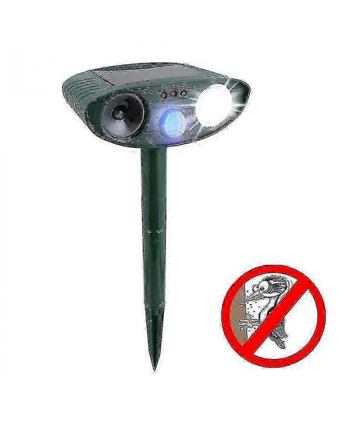 Woodpecker Outdoor Ultrasonic Repeller - Get Rid Of Woodpeckers In 48 Hours