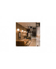 Matte White Globe Glass Abat-jour Remplacement Round Light Cover Fix