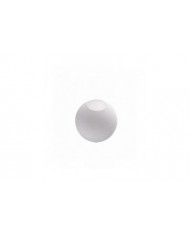Matte White Globe Glass Abat-jour Remplacement Round Light Cover Fix
