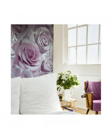 Madison Rose Glitter Floral Fond d'écran Muriva