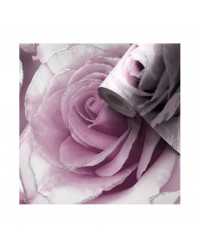 Madison Rose Glitter Floral Fond d'écran Muriva