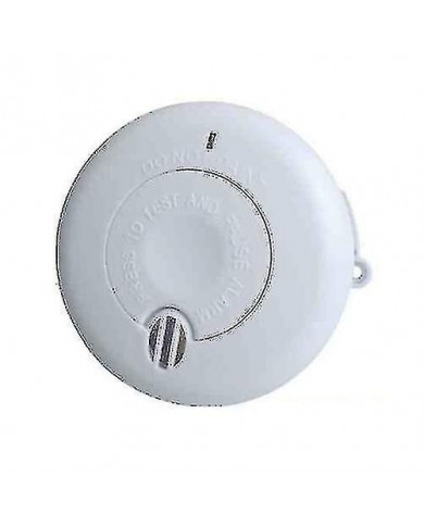Fumée/incendie Alarmdetector Photoelectric 10 year Battery Certified - White