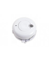 Fumée/incendie Alarmdetector Photoelectric 10 year Battery Certified - White