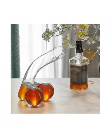Party Compitiabe Avec Alcool Hommes Cadeau D’anniversaire Carafe Whisky Carafe En Verre Carafes