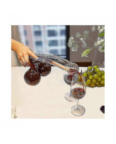 Party Compitiabe Avec Alcool Hommes Cadeau D’anniversaire Carafe Whisky Carafe En Verre Carafes