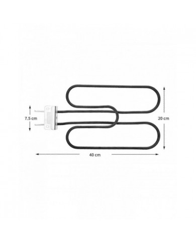 66631 65621 Remplacement de tube de brûleur de gril pour Weber Q 140/1400 80342 803436 5620