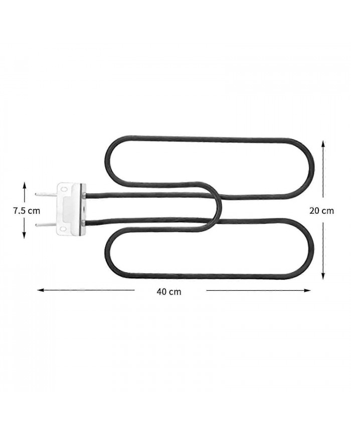 66631 65621 Remplacement de tube de brûleur de gril pour Weber Q 140/1400 80342 803436 5620
