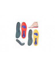 2 paires de semelles Norélie, semelles orthopédiques Norelie pour le soutien de la voûte plantaire, semelles [...]